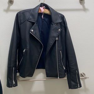 Top shop leather jacket